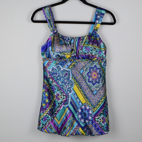B-Wear Byer California Silky Tank Top - Picture 2 of 7